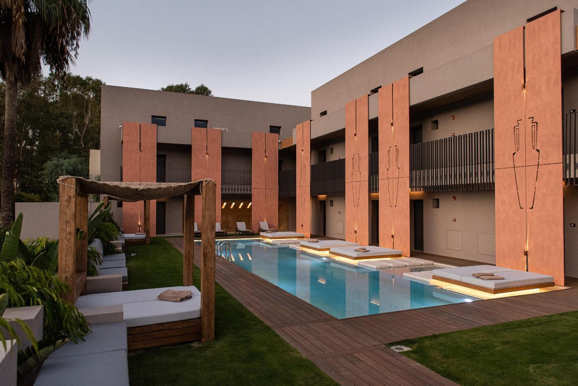Pilot Amphora Boutique Hotel "Adults Only" Георгиуполис Экстерьер фото